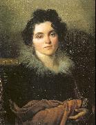 Portrait of Darya Khvostova, Kiprensky, Orest